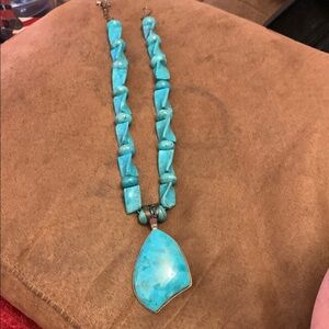 Turquoise Beaded Necklace